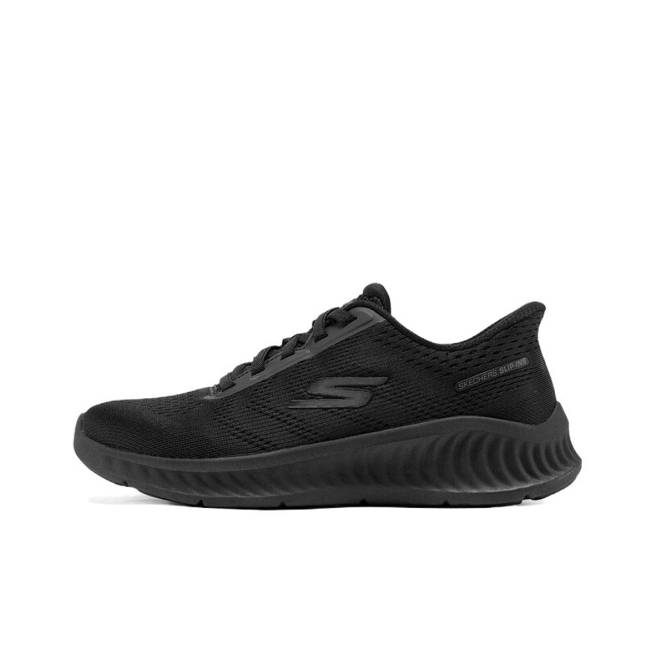 Men Shoes Men - スケッチャーズ レディース GO WALK 耐摩耗性ロートップカジュアルシューズ ブラック