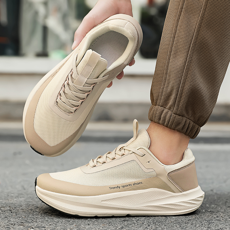 Mesh Trainer Breathable - ホット販売ランニングトレーナーカップル用メッシュ通気性ユニセックスウォーキングジョギングシューズ快適な男性女性アウトドアスポーツシューズ