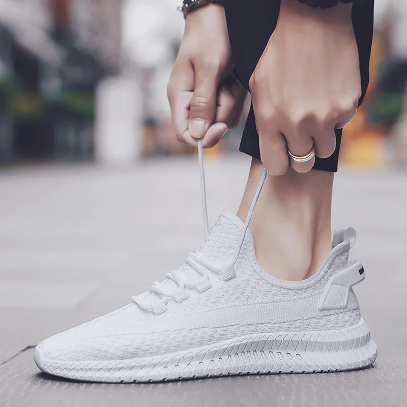 Mesh Trainer Breathable - メンズ織り靴 2025年新作ブランド 通気性スポーツシューズ 高品質メンズフットウェア トレーナースニーカー サパティーヤス