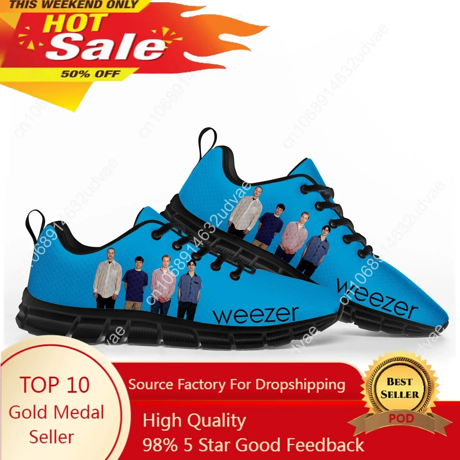 Casual Sneaker Low - Weezer スポーツシューズ メンズ レディース スニーカー ポップ