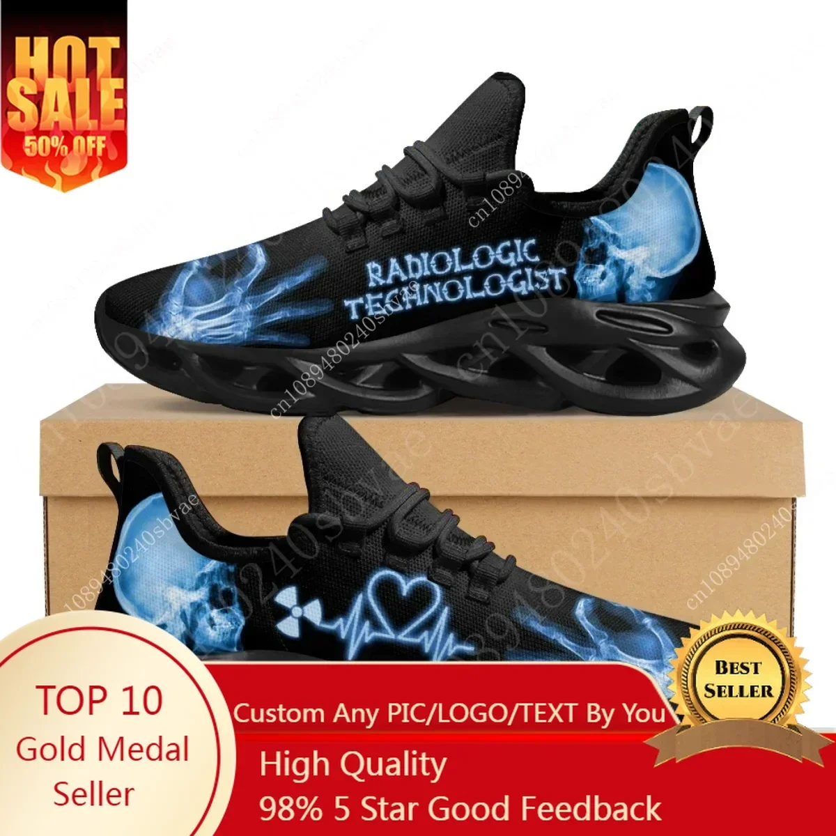 Men'S Shoes Casual Sneakers - 放射線技師スニーカー男性女性スケルトンシューズカジュアル軽量スポーツシューズカスタムメイドスニーカー