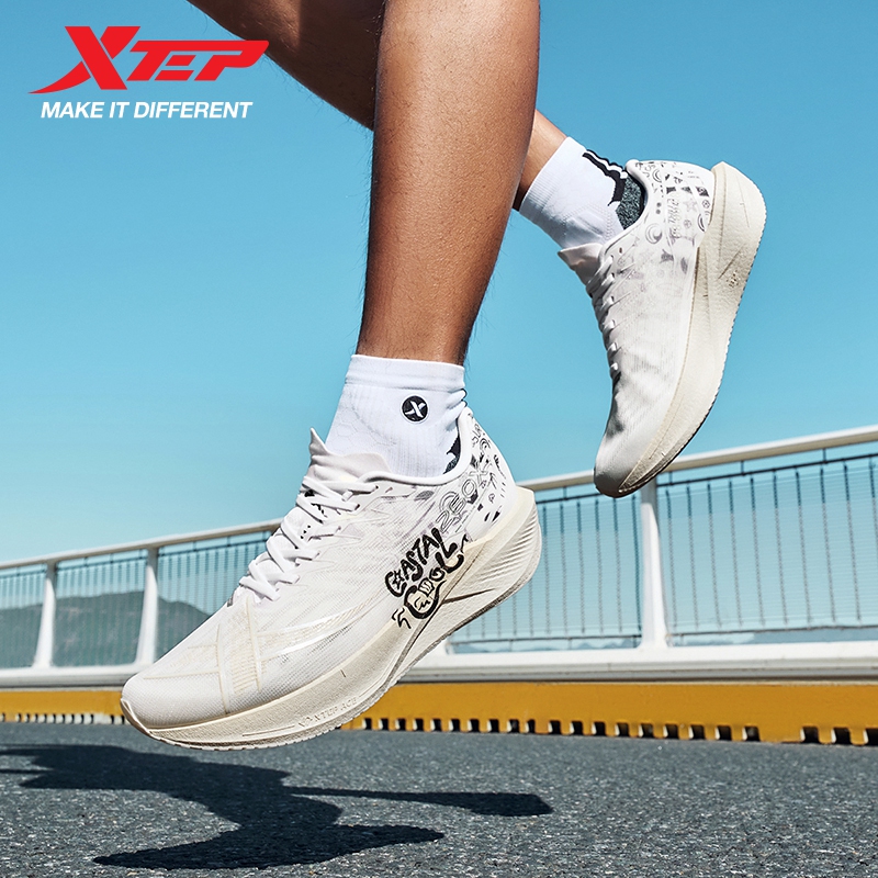 Men'S Xtep Shoes - Xtep 260X 2.0 ランニングシューズ男性夏マルチシーンカーボンプレートランニングシューズ通気性レーシングスポーツシューズ 975219110064