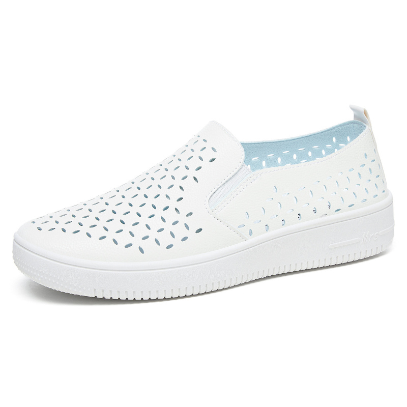 Casual Sneaker Low - 2026年夏 ファッションレディーススニーカー 女性用シューズ 通気性抜群 ソフトフラットソール カジュアル
