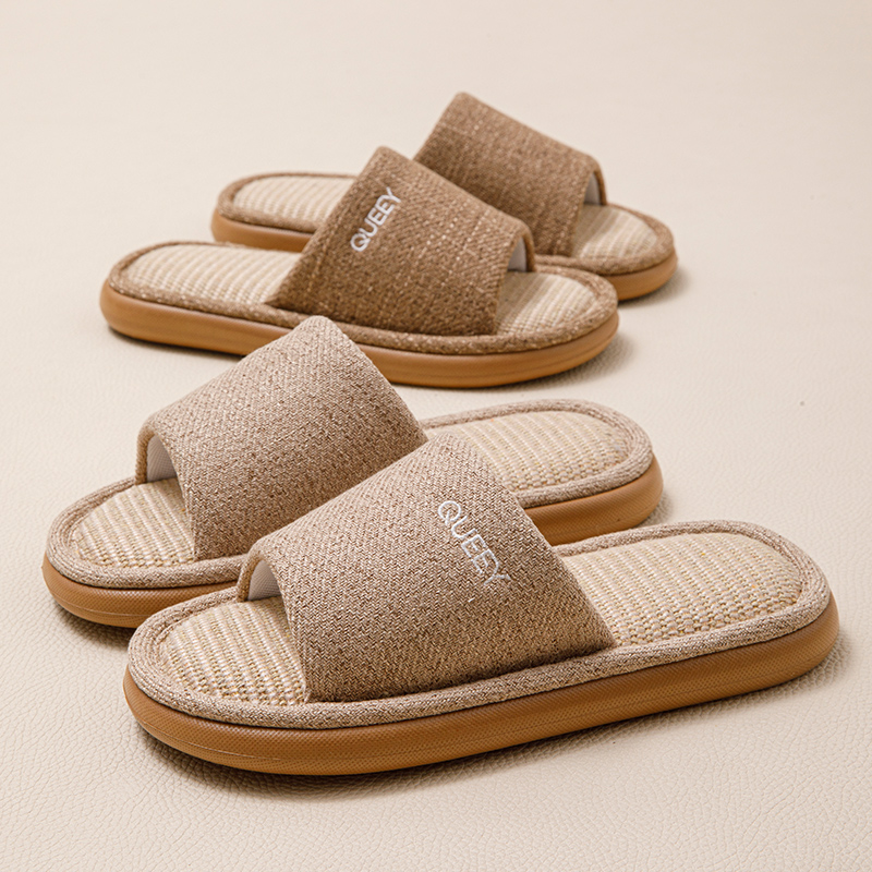 Men'S Shoes To Women'S Size - 女性用室内スリッパ、滑り止め付きカップルサマースリッパ、男性用オールシーズン対応シューズ