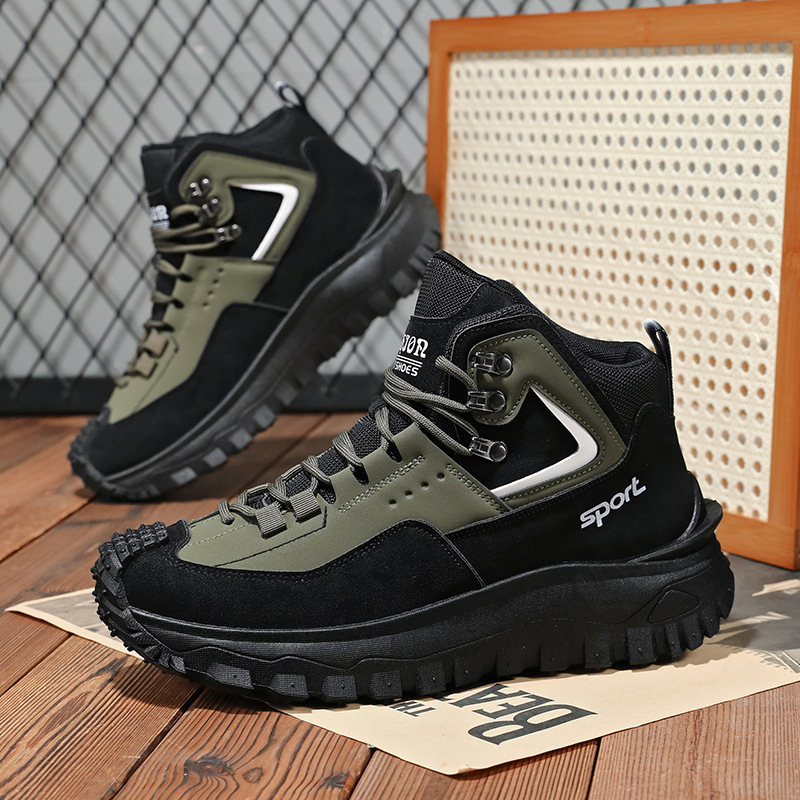 メンズ ワイド幅 ハイキングシューズ 滑り止め 耐久性 アウ - Men'S Shoes Wide Width のレビューと価格