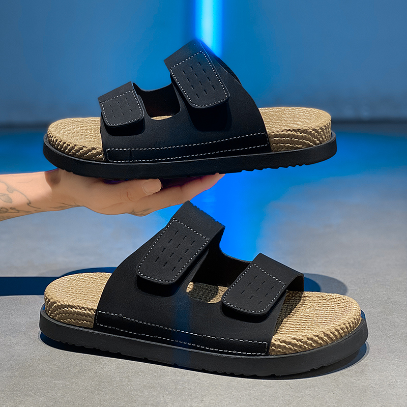 メンズワンストラップ織りスライドスリッパ、夏の新作、通気性、 - Men'S Shoes Birkenstock のレビューと価格