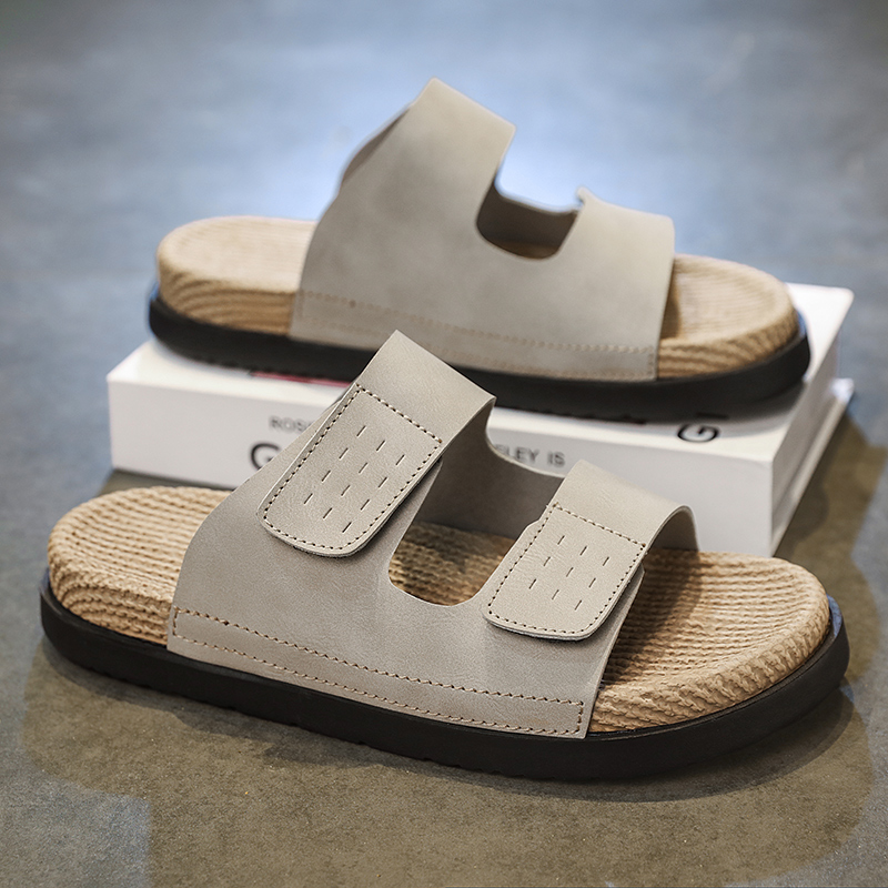 メンズワンストラップ織りスライドスリッパ、夏の新作、通気性、 - Men'S Shoes Birkenstock のレビューと価格