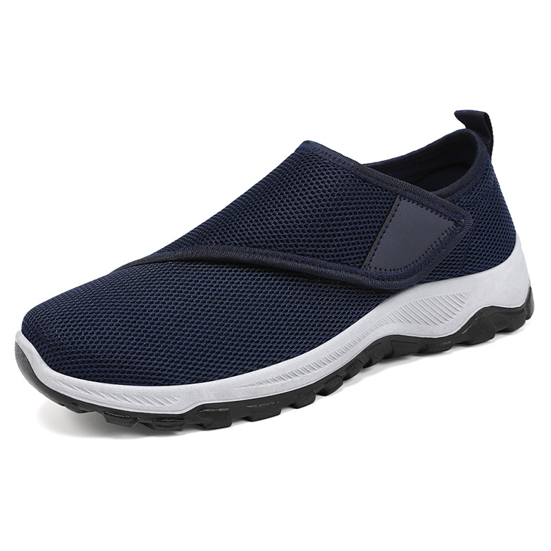 2026年新作夏メンズメッシュシューズ　おしゃれで通気性の良 - Men'S Shoes With Velcro のレビューと価格