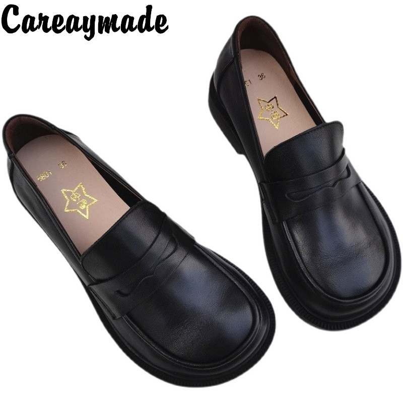 Cauaymade-カジュアルなオックスフォードの靴,男性用 - Men'S Shoes To Women'S Size のレビューと価格