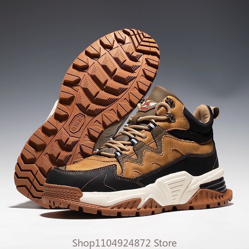 冬用暖かいウールコットンシューズ メンズスノーブーツ ファー - Men'S Shoes Business Casual のレビューと価格