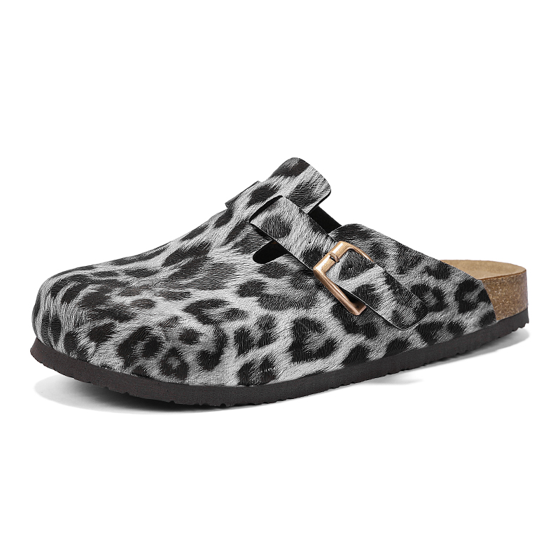 レオパード柄 コルクスリッパ ハーフシューズ メンズ レディ - Men'S Shoes Birkenstock のレビューと価格