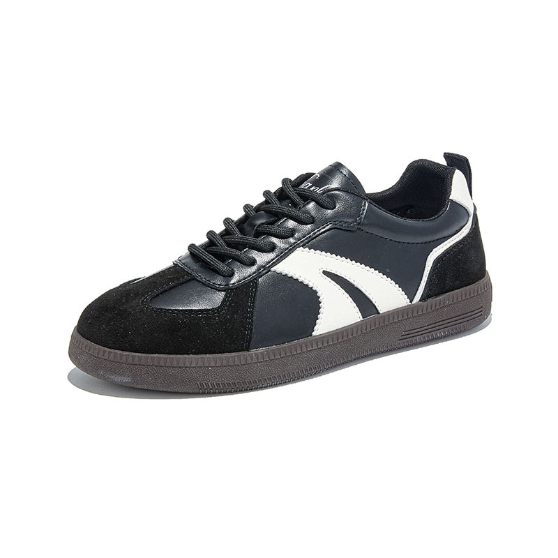 レザー ドイツ製 トレーニングシューズ レディース 秋の新作 - Casual Sneaker Low のレビューと価格