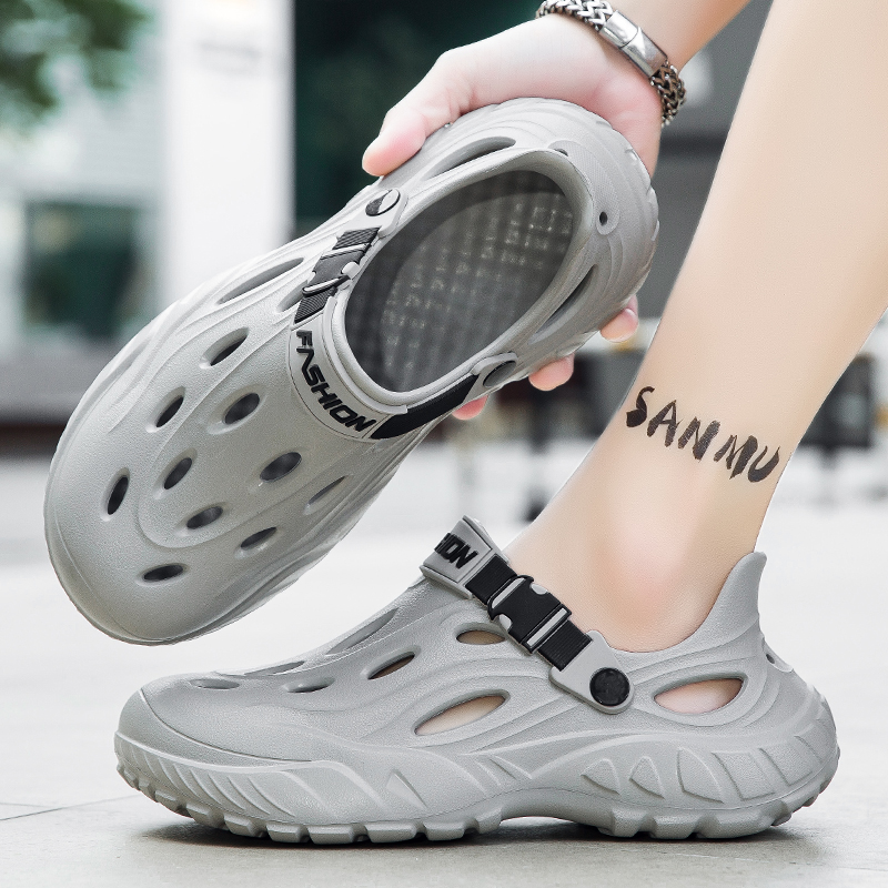 メンズ滑り止めアウトドアサンダル、スポーツスリッパ、ビーチス - Sport Slide Men のレビューと価格