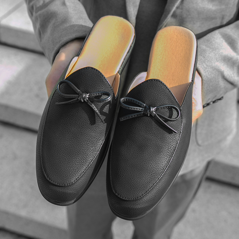 男性ファッションスリッパ男性ワンステップカジュアル快適なハー - Men'S Shoes Business Casual のレビューと価格
