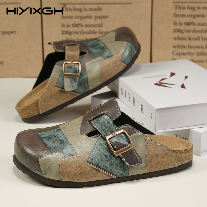 快適なコルクレザーのスリッパ、ユニセックス、男女兼用、スリッ - Men'S Shoes Birkenstock のレビューと価格