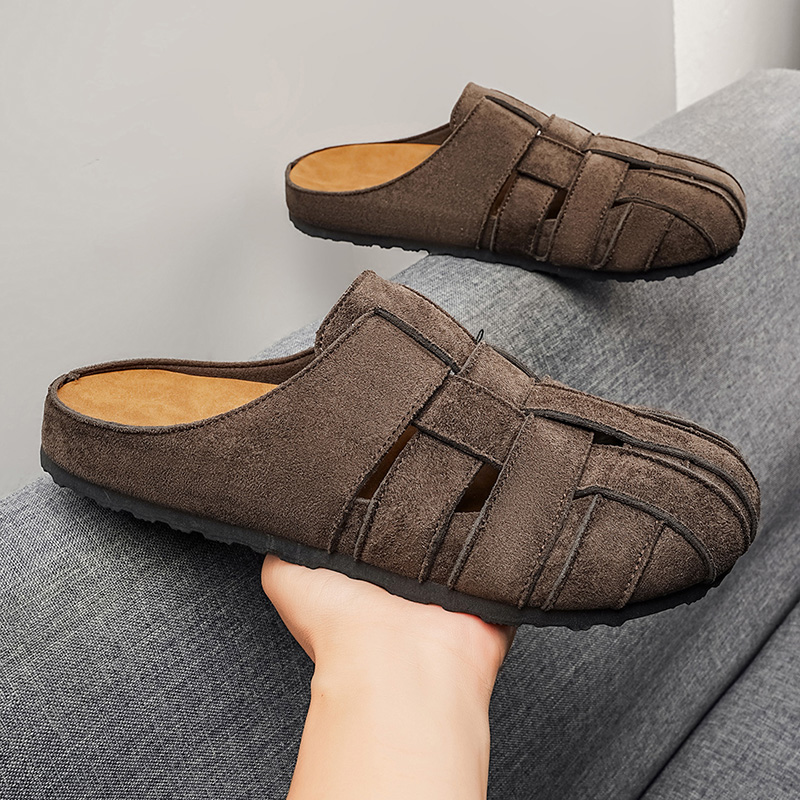 夏の男性用フラットシューズ、柔らかい底のユニセックススライド - Men'S Shoes Birkenstock のレビューと価格