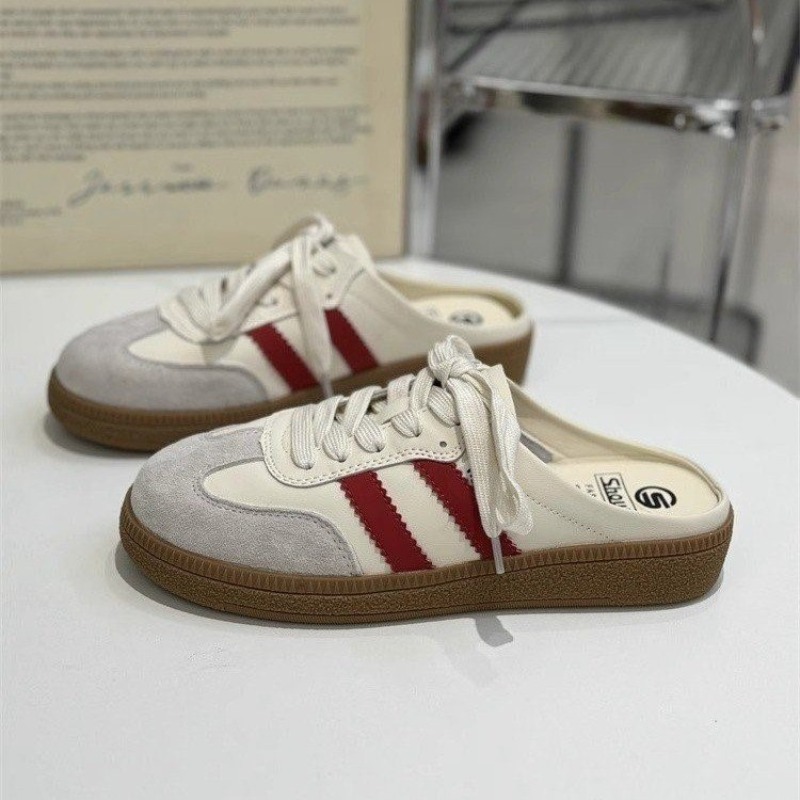 女性ミュール靴スポーツラウンドトゥフラット女性の靴カジュアル - Casual Sneaker Low のレビューと価格