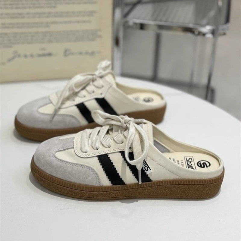 女性ミュール靴スポーツラウンドトゥフラット女性の靴カジュアル - Casual Sneaker Low のレビューと価格