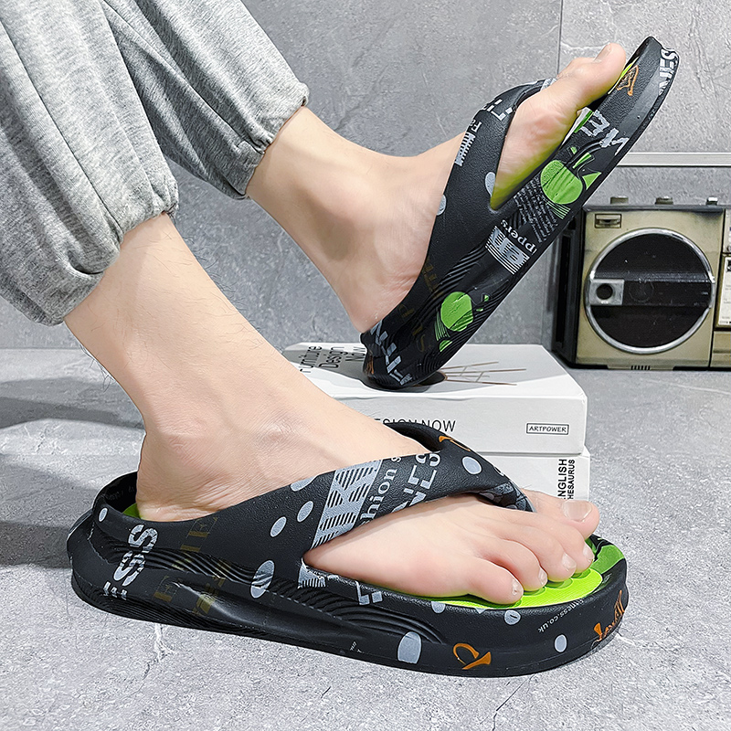 男性用滑り止めサマーシューズ,ビーチサンダル,スタイリッシュ - Sport Slide Men のレビューと価格