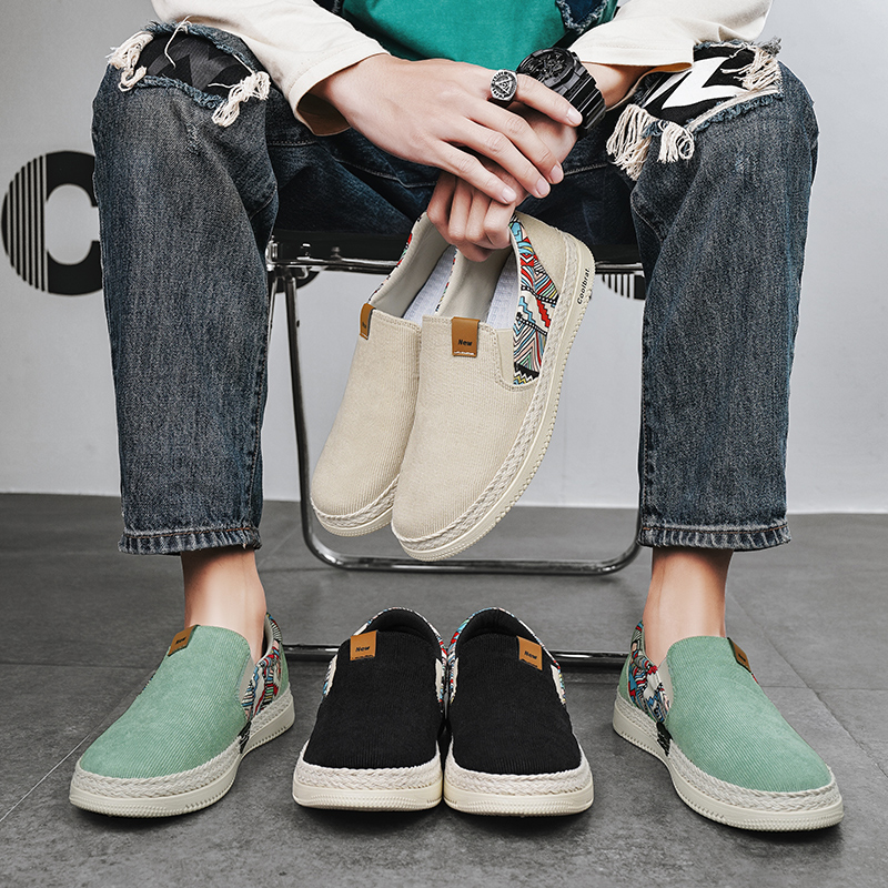 携帯に便利なメンズカジュアル布靴、超軽量、コンパクト設計、通 - Men'S Shoes Business Casual のレビューと価格