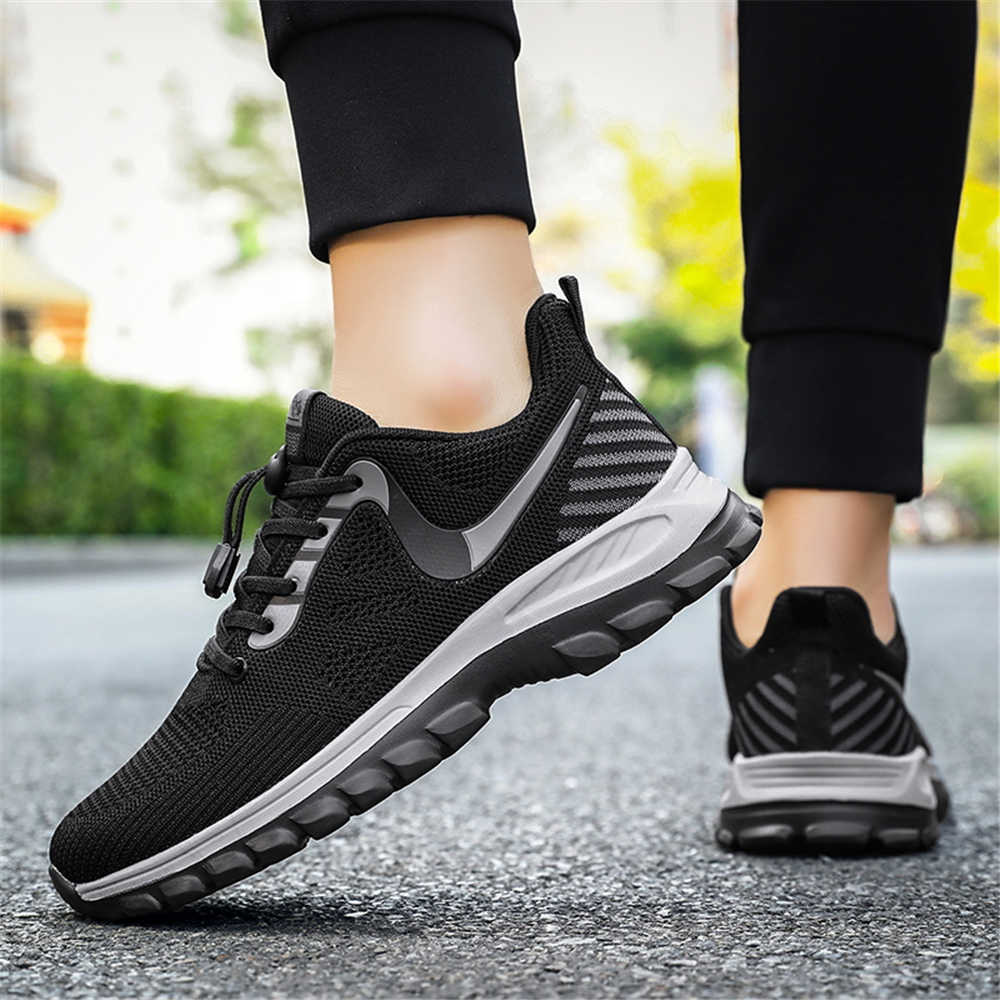 ニットノンスリップスニーカー男性用 45 ウーブンシューズサ - Men'S Shoes Casual Sneakers のレビューと価格