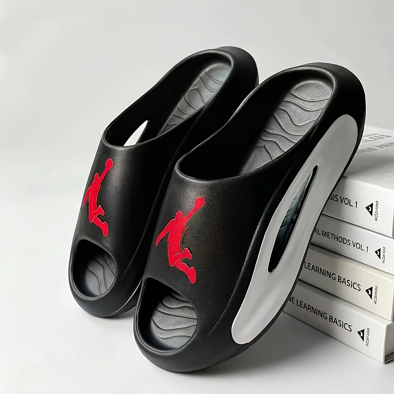 ファッショナブルなアスレチックプラットフォームスライド 軽量 - Sport Slide Men のレビューと価格