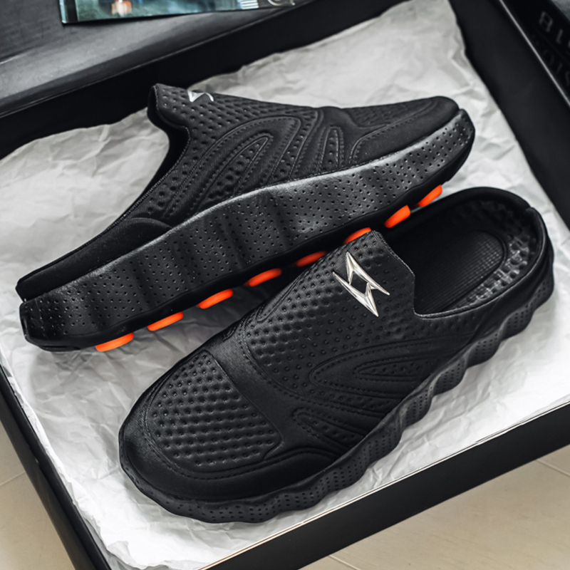 夏のファッションスリッパ男性屋外軽量滑り止めロートップシュー - Men'S Shoes Water Resistant のレビューと価格