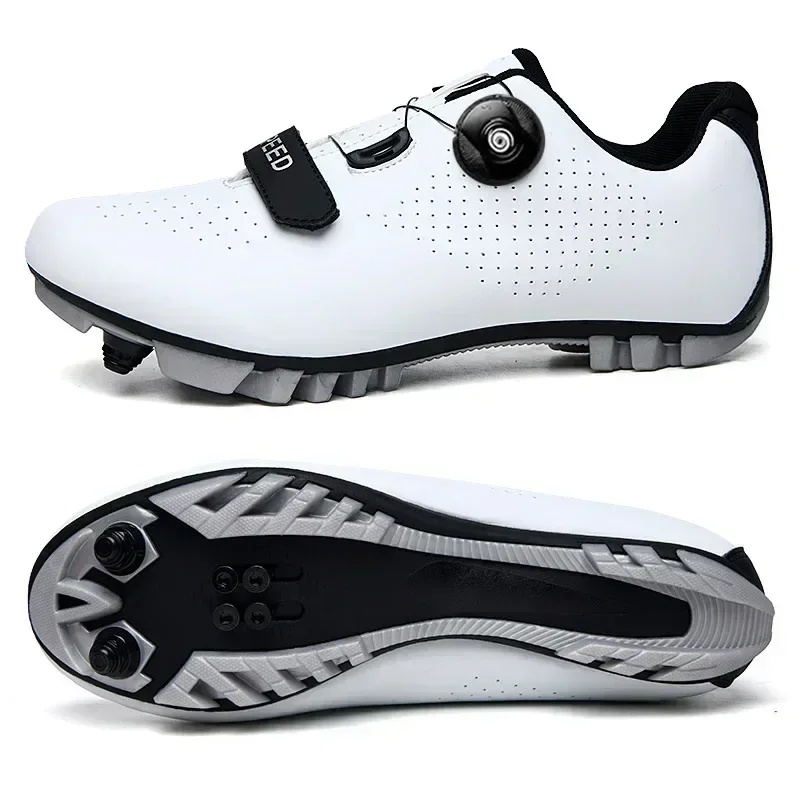 ユニセックスMTBシューズ サイクリングシューズ クリート付 - Men Shoes Men のレビューと価格