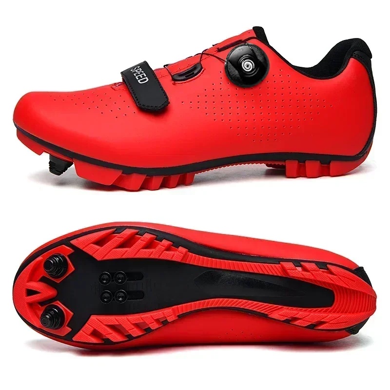 ユニセックスMTBシューズ サイクリングシューズ クリート付 - Men Shoes Men のレビューと価格