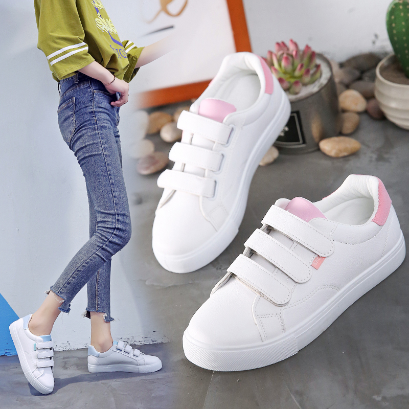 新しい秋の女性白シングルシューズ女性学生スニーカーファッショ - Casual Sneaker Low のレビューと価格