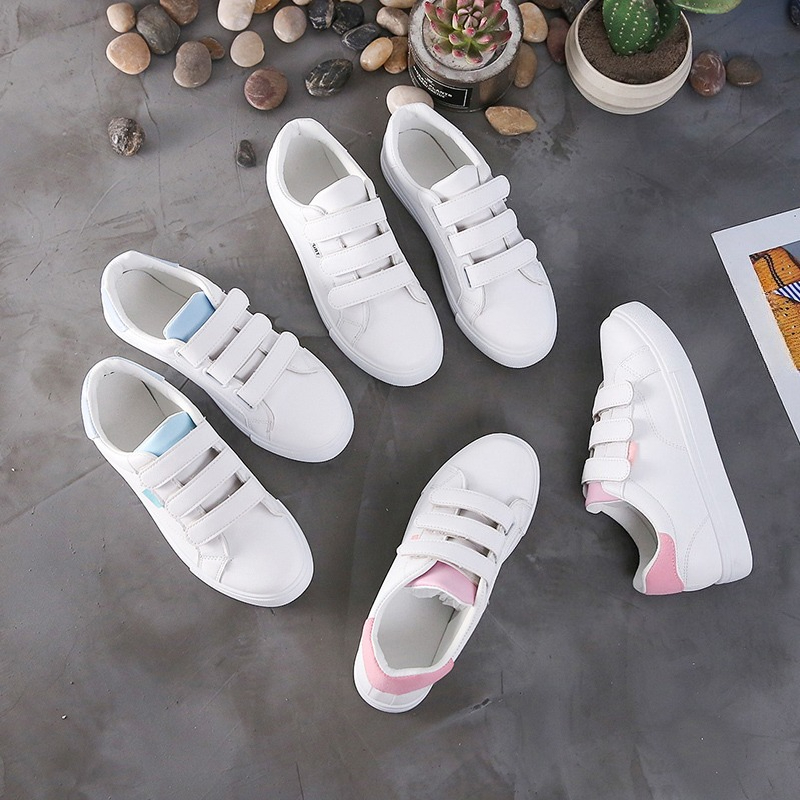 新しい秋の女性白シングルシューズ女性学生スニーカーファッショ - Casual Sneaker Low のレビューと価格