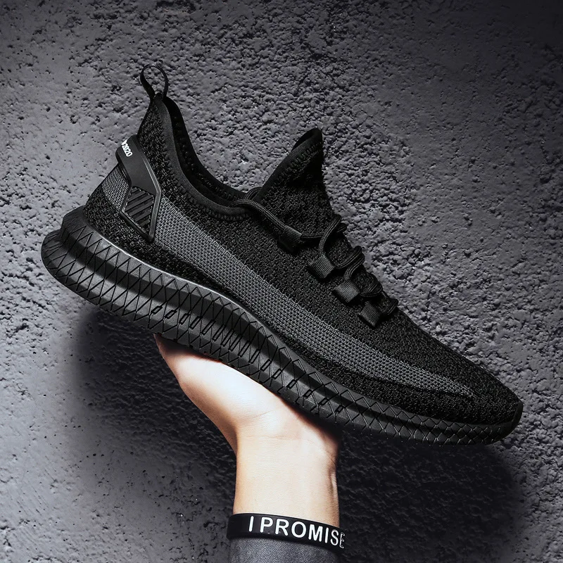 メンズ織り靴 2025年新作ブランド 通気性スポーツシューズ - Mesh Trainer Breathable のレビューと価格