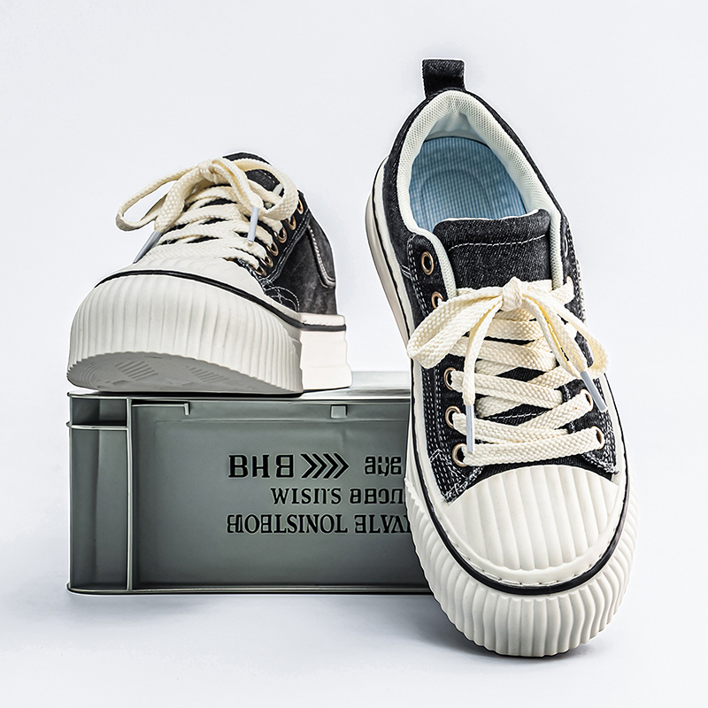 軽量通気性メンズシューズ新しいキャンバスシューズ快適なプラス - Men'S Shoes Casual Sneakers のレビューと価格