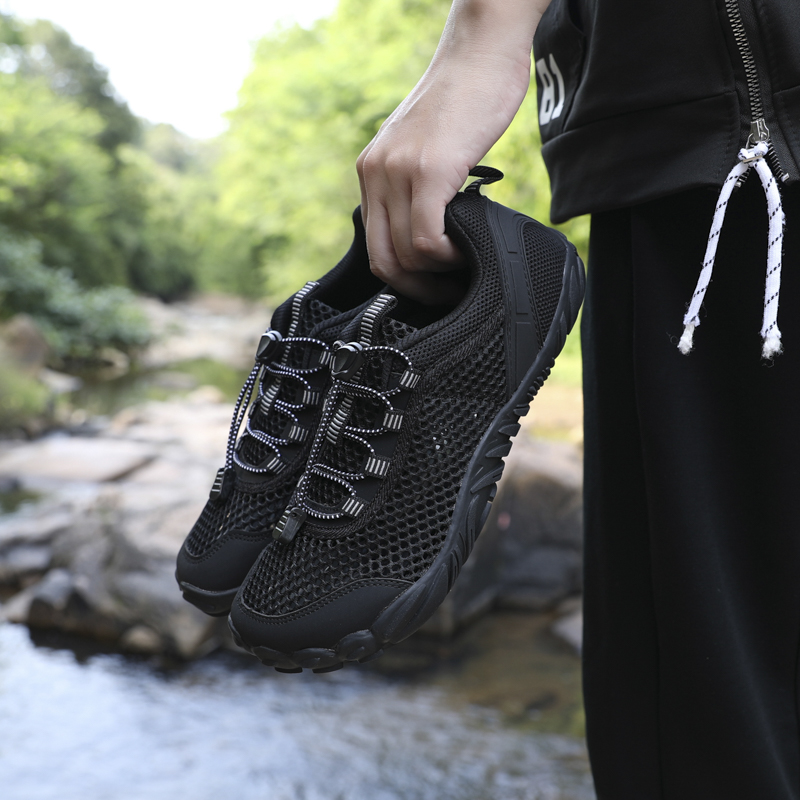 ユニセックス新しいウォーターシューズカジュアルノンスリップ快 - Men'S Shoes Water Resistant のレビューと価格