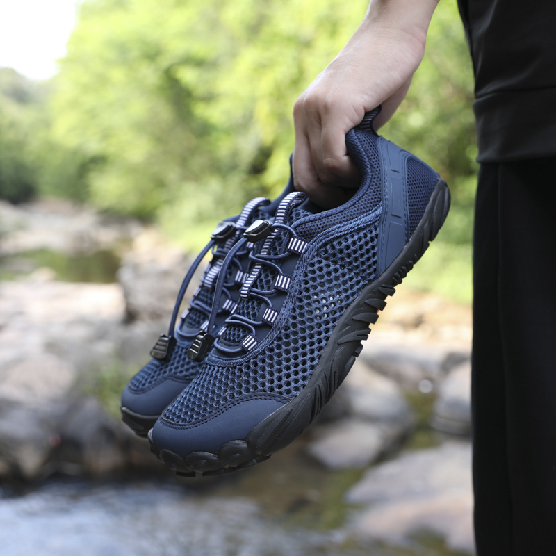 ユニセックス新しいウォーターシューズカジュアルノンスリップ快 - Men'S Shoes Water Resistant のレビューと価格