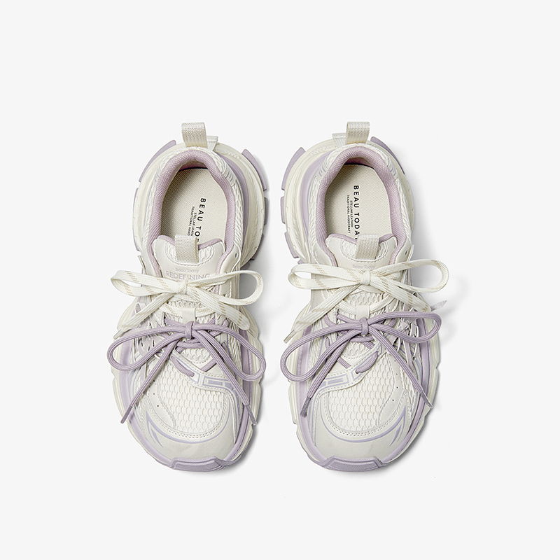 BEAUTODAY チャンキースニーカー女性フランネル通気性 - Mesh Trainer Breathable のレビューと価格