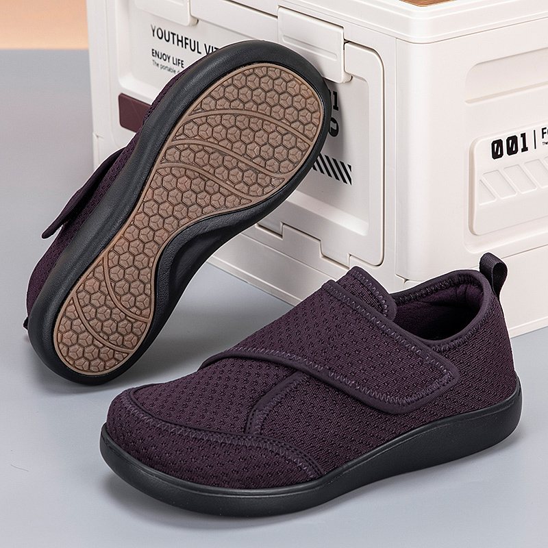 男女兼用高齢者向けオープンシューズ、調節可能な糖尿病患者用シ - Men'S Shoes Wide Width のレビューと価格
