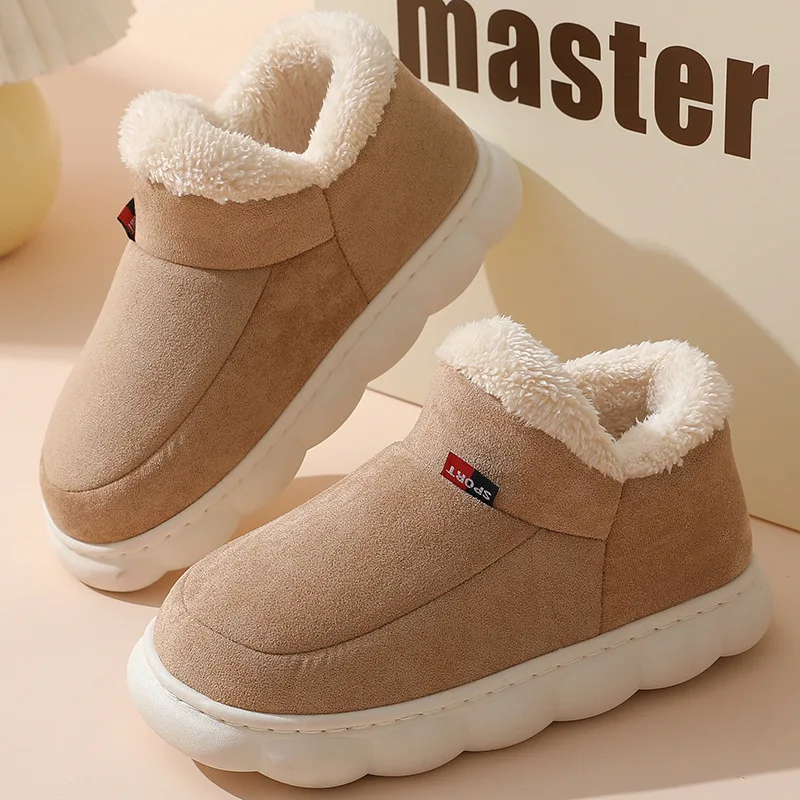 2025年冬用メンズカジュアルハウスシューズ、レディースアウ - Men'S Shoes To Women'S Size のレビューと価格