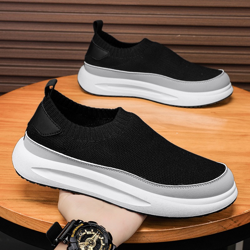2025年新作 メンズシューズ 通気性メッシュ キャンバスシ - Men'S Shoes Casual Sneakers のレビューと価格