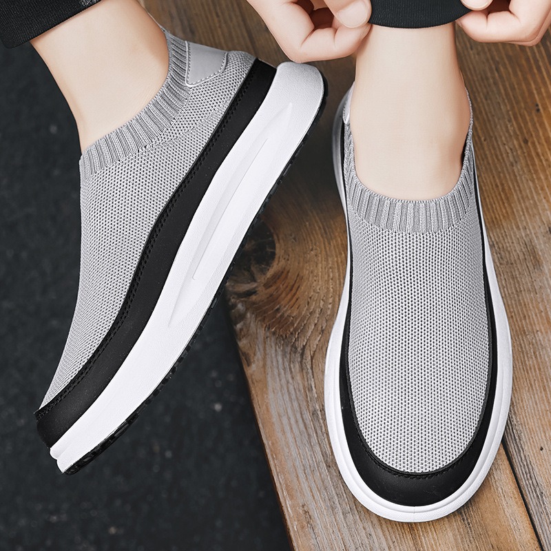 2025年新作 メンズシューズ 通気性メッシュ キャンバスシ - Men'S Shoes Casual Sneakers のレビューと価格