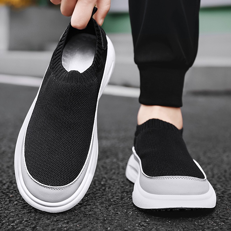 2025年新作 メンズシューズ 通気性メッシュ キャンバスシ - Men'S Shoes Casual Sneakers のレビューと価格
