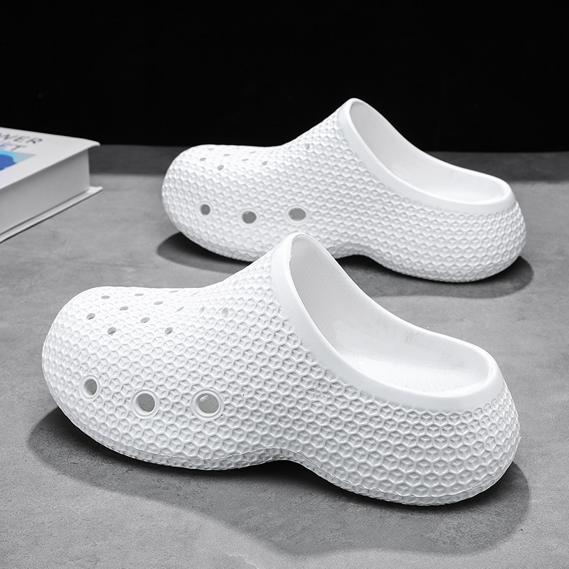 夏の新メンズスリッパ EVA ソフトスライド屋内屋外サンダル - Men'S Shoes Business Casual のレビューと価格