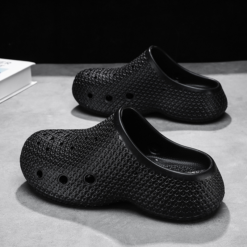 夏の新メンズスリッパ EVA ソフトスライド屋内屋外サンダル - Men'S Shoes Business Casual のレビューと価格