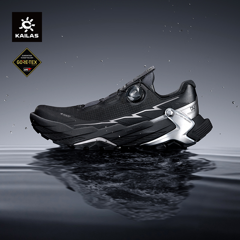 KAILAS FUGA BLACK SOLITUDE DU  - Men'S Shoes Water Resistant のレビューと価格