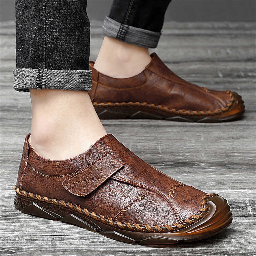 天然牛革 38-47 夏用トレーニングシューズスポーツ男性デ - Men Shoes Expensive のレビューと価格