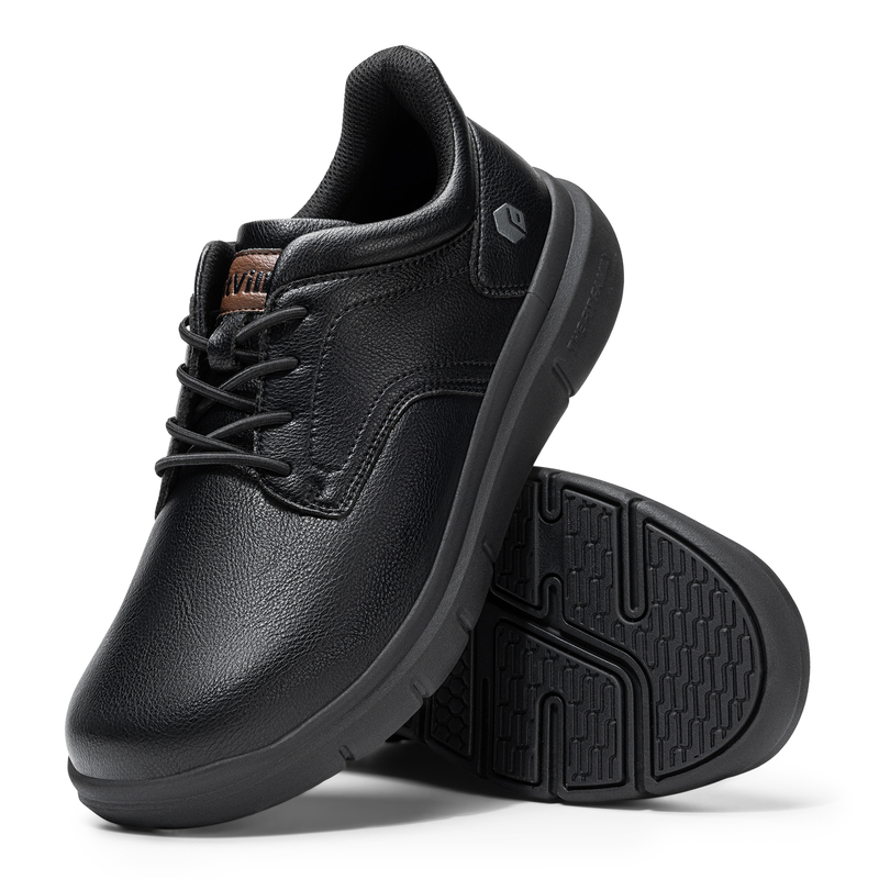 ItVille メンズ ワイド幅 レザー スリップオン カジ - Men'S Shoes Wide Width のレビューと価格