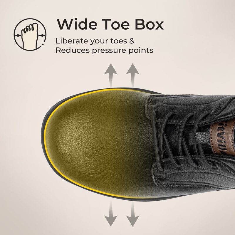 ItVille メンズ ワイド幅 レザー スリップオン カジ - Men'S Shoes Wide Width のレビューと価格