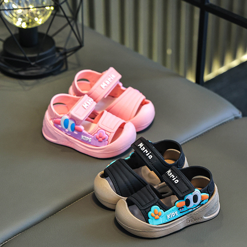 女の赤ちゃんサンダル 2026 新しいオールマッチ幼児ウォー - Men'S Shoes With Velcro のレビューと価格