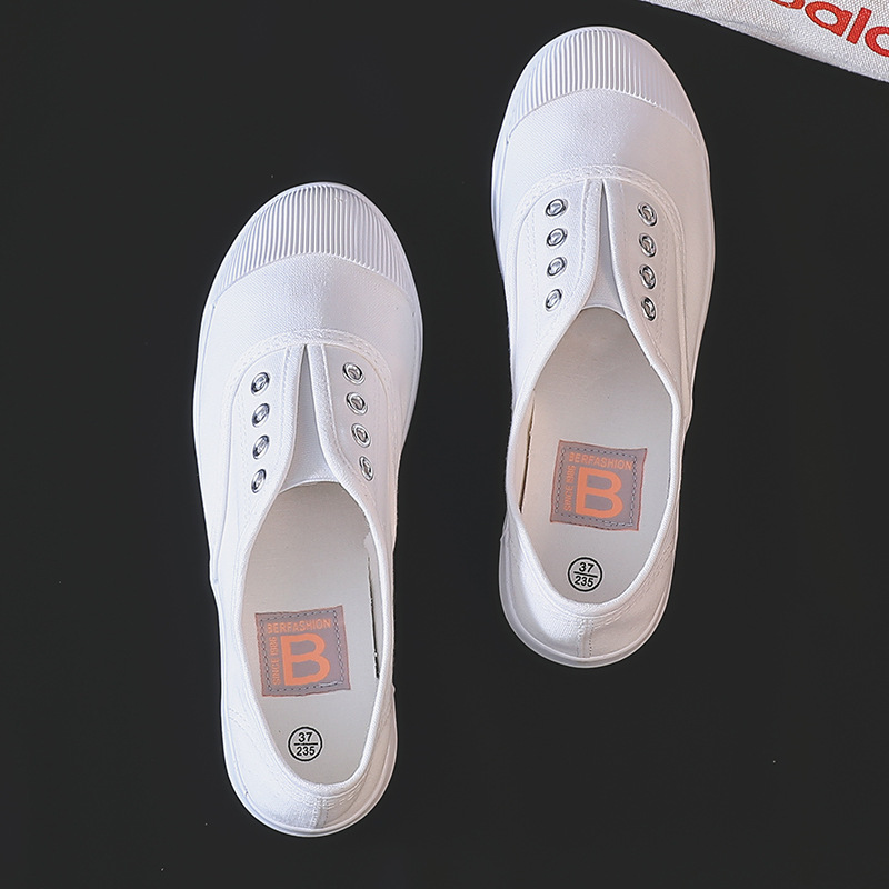 レディース新作 ホワイトキャンバスシューズ ローカット スリ - Casual Sneaker Low のレビューと価格