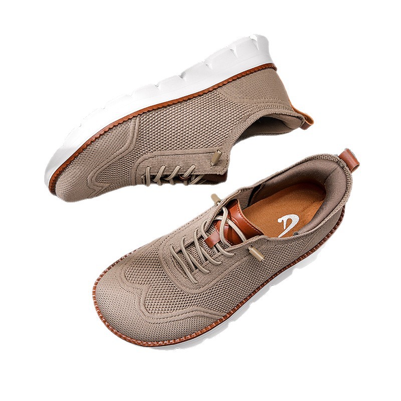 スタイリッシュなメンズワイドボックスシューズ、ベアフットシュ - Men'S Shoes Business Casual のレビューと価格